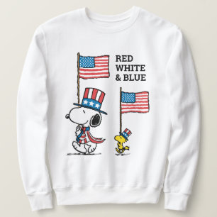 Sweatshirt cacahuètes Snoopy & Woodstock Oncle Sams
