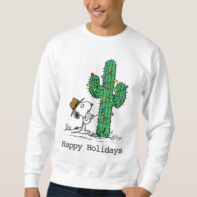 Sweatshirt cacahuètes | Spike's Holiday Cactus (Devant)