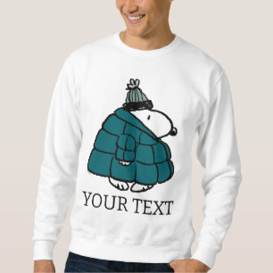 Sweatshirt cacahuètes Veste Snoopy Winter Puffer