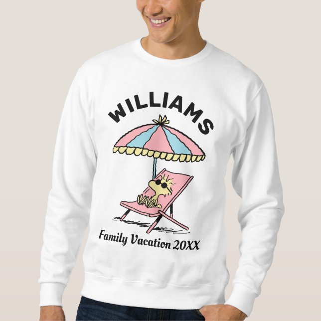 Sweatshirt cacahuètes | Woodstock Beach Vacances en famille (Devant)