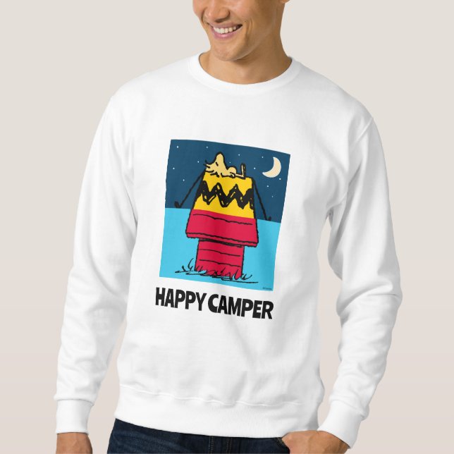 Sweatshirt cacahuètes | Woodstock Camping Demi et Demi (Devant)