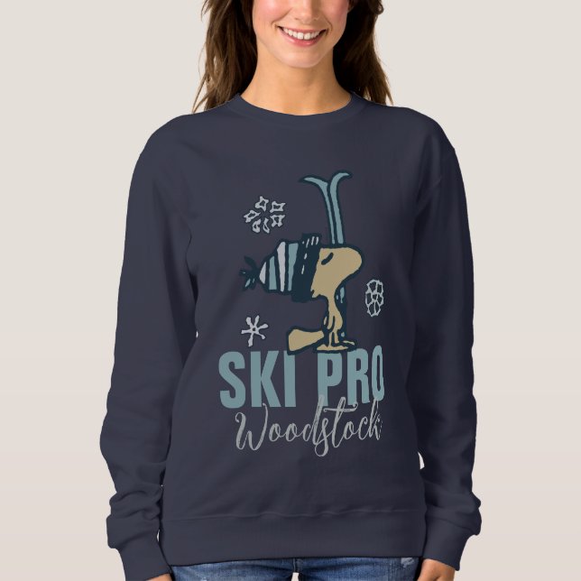 Sweatshirt cacahuètes | Woodstock Ski Pro (Devant)