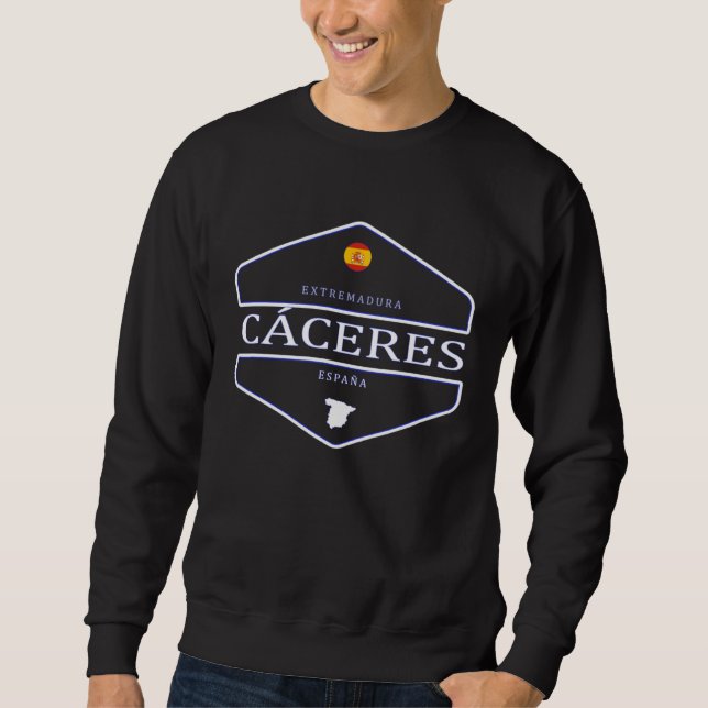 Sweatshirt Cáceres  Extremadura  España (Devant)