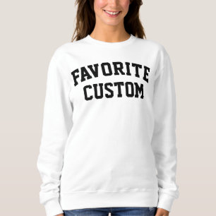 Sweatshirt Cadeau d'anniversaire personnalisé avec texte de m
