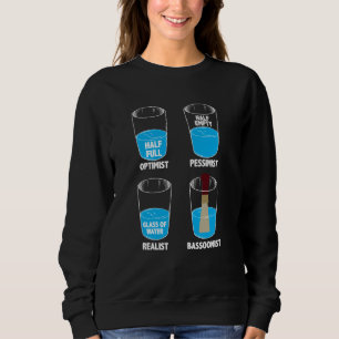 Sweatshirt Cadeau de basson de musicien d'orchestre de l'eau