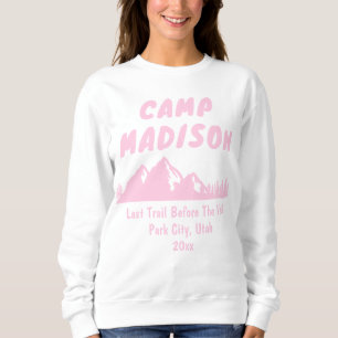Sweatshirt Cadeau de montagne pour enterrement de vie de jeun