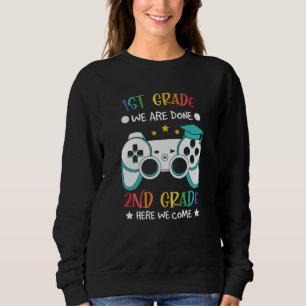 Sweatshirt Cadeau de passage en 2e année : 1re année, c'est f