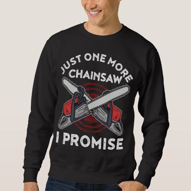 Sweatshirt Cadeau de travail du bois Hommes Lumberjack Arbori (Devant)