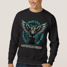 Cadeau d'électricien maître aux yeux vifs et fils 