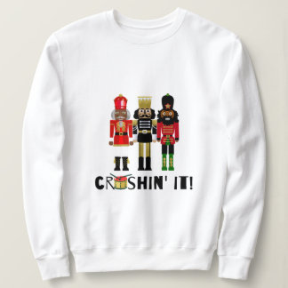 Sweatshirt Cadeau Noir Casse-Noir "Crushin' It"