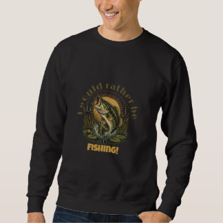 Sweatshirt Cadeau pour la pêche à la basse | Pêche à la bouch
