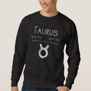 Sweatshirt Cadeau Rétro Taureau Signe du Zodiaque Taureau Ter