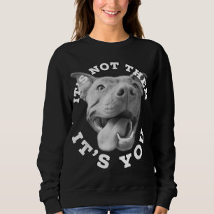 Sweatshirt Cadeaux Amoureux de les chiens Pitbull Lover Cadea