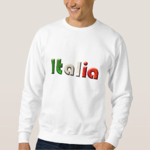 Sweatshirt Cadeaux de logo de l'Italie pour des amants