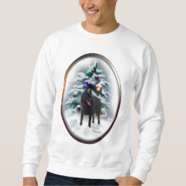 Sweatshirt Cadeaux de Noël Schipperke