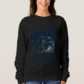 Sweatshirt ☕ Café Chaud et Frais – Tee Retro Chill