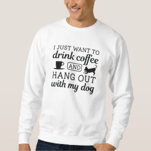 Sweatshirt Café Et Chien