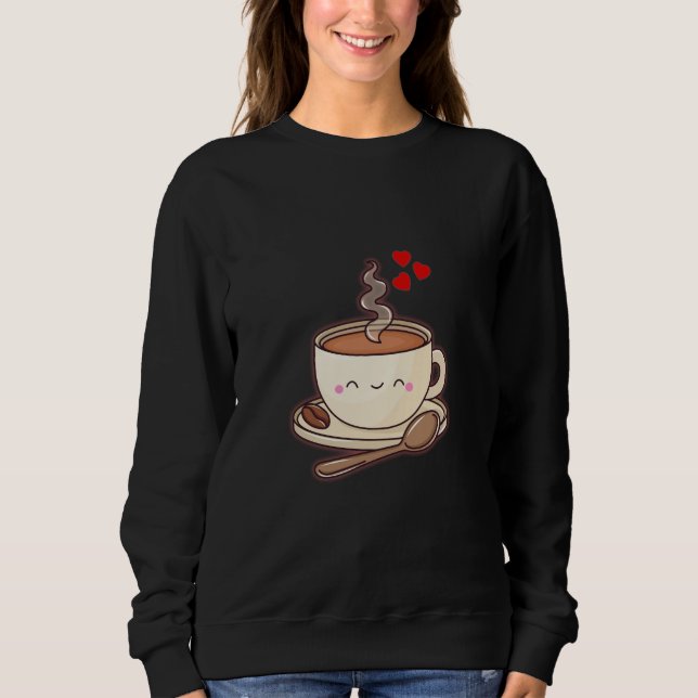 Sweatshirt Café et réfrigération (Devant)