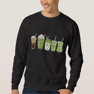 Sweatshirt Café Latte Vert Mignon Irlandais St Patrick's Day