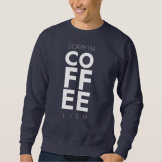 Sweatshirt Café Lism, amoureux du café, Café, Conception de c