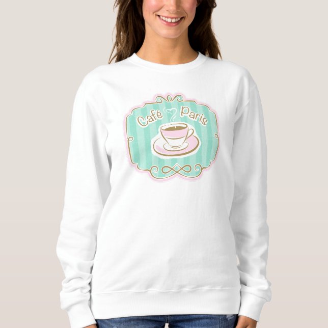 Sweatshirt Café Paris (Devant)
