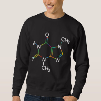 Sweatshirt Caféine Molécule Chimique I Love Coffee Chimie