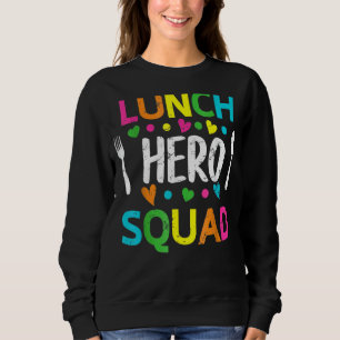 Sweatshirt Cafétéria de l'équipe de paniers-repas 1 ouvriers