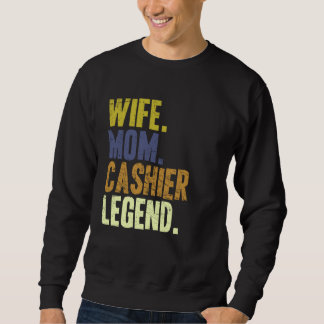 Sweatshirt Caissière Mère Femme Maman Caissière