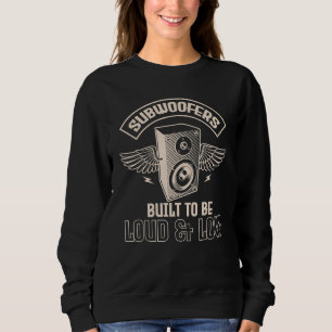 Sweatshirt Caisson De Caisson cool Construite Pour Être Bruya