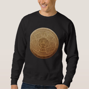 Sweatshirt Calendrier Aztèque Maya civilisation Maya ancienne