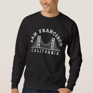 Sweatshirt California Retro Vintage San Francisco