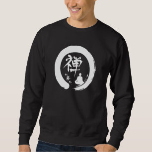 Sweatshirt Calligraphie zen Calligraphie et peinture bouddhis