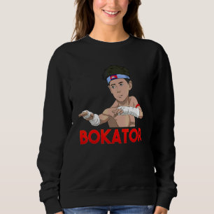 Sweatshirt Cambodge Cambodge Drapeau Khmer Fière Bokator Mate