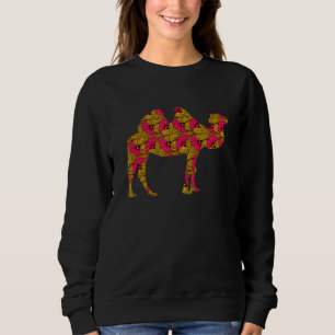 Sweatshirt Camel Arabian Camel Animal Désert Vieux Ancien Abs