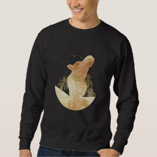 Sweatshirt Camel Arabian Desert Animal Camel Palm Tree Birds