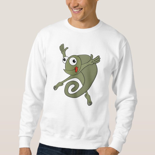Sweatshirt Caméléon Incroyable (Devant)