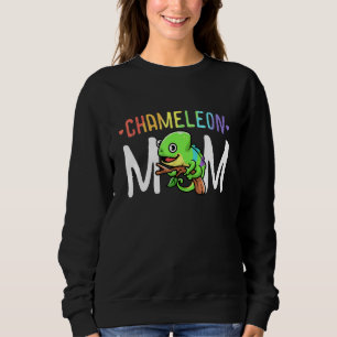 Sweatshirt Caméléon Maman Animal De Compagnie Reptile Lézard