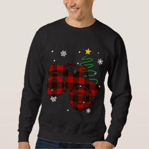 Sweatshirt Camion Buffalo Camion rouge Camion Monster Camion