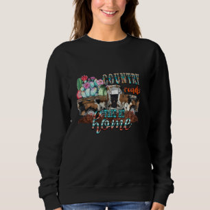 Sweatshirt Camion Camion Camion Musique Country Road Take