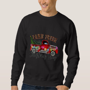 Sweatshirt Camion de sapins de Noël frais de la ferme de Buff