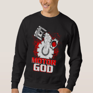 Sweatshirt Camion mécanicien voiture tournevis tuner burnout