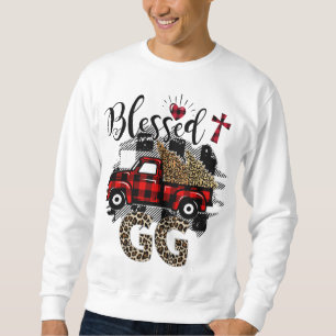 Sweatshirt Camion rouge Leopard béni gg meilleur cadeau pour 