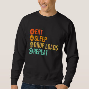 Sweatshirt Camionneur Diesel Big Rig Semi Trailer Conducteur