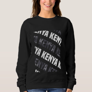 Sweatshirt Camouflage gris Motif au Kenya