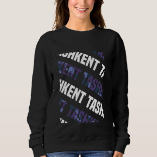 Sweatshirt Camouflage violet Motif de Tachkent