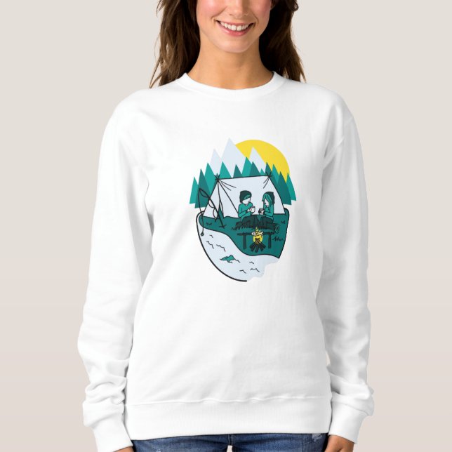 Sweatshirt Camp Amour (Devant)