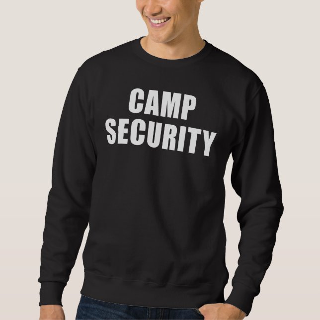 Sweatshirt Camp Security (Devant)