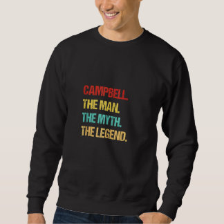 Sweatshirt Campbell L'Homme Le Mythe La Légende
