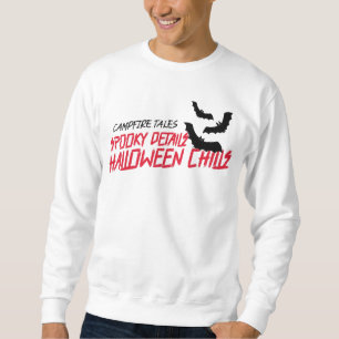 Sweatshirt Campfire Tales, Spooky Details et Halloween Chill