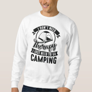 Sweatshirt Camping de thérapie